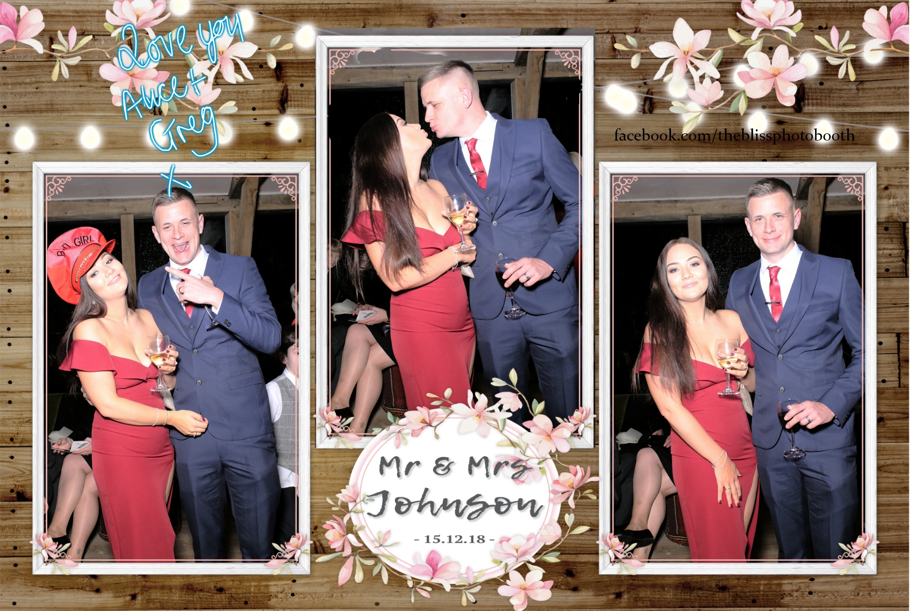 Mr and Mrs Johnson | View more photos from the event at gallery.blissbooth.co.uk/u/BlissBooth/Mr-and-Mrs-Johnson